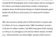 2019nba总决赛球员数据 - 体坛新闻分类下的文章配图