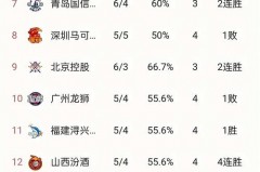 cba联赛排行 - 资讯追踪分类下的文章配图