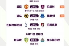 英超联赛几号开始 - 体坛新闻分类下的文章配图