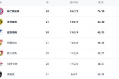 德甲积分排行榜2020 - 资讯追踪分类下的文章配图