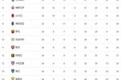 意甲对阵比分结果 - 体坛新闻分类下的文章配图