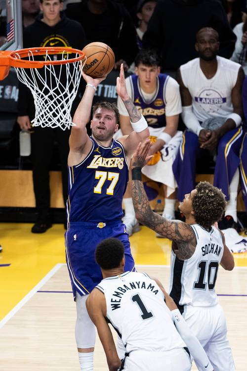 nba湖人vs马刺集锦