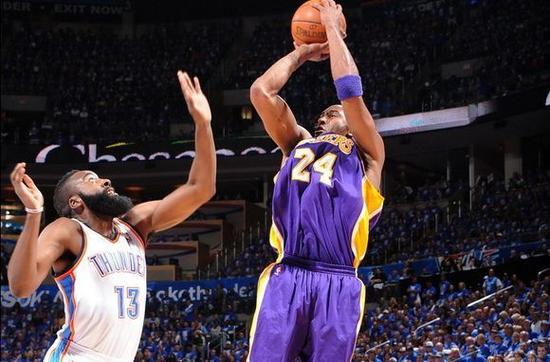 科比高难度后仰跳投合集