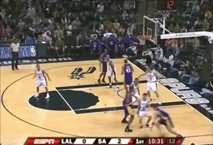 科比最后一次对阵马刺