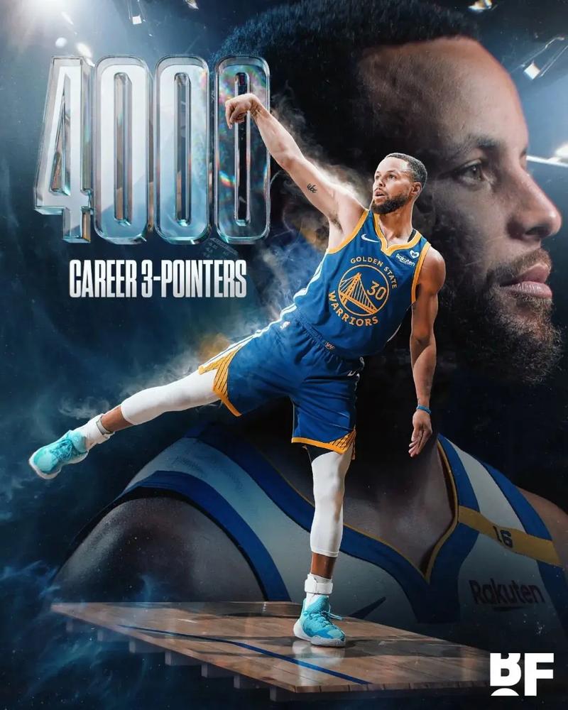 2015勇士对灰熊库里超远三分