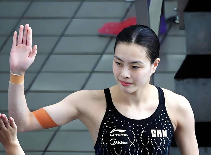 湛江跳水女运动员