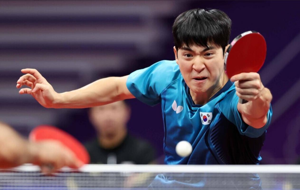 韩国选手乒乓球