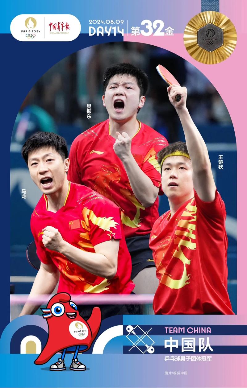 2012年奥运会乒乓球男团冠军是谁