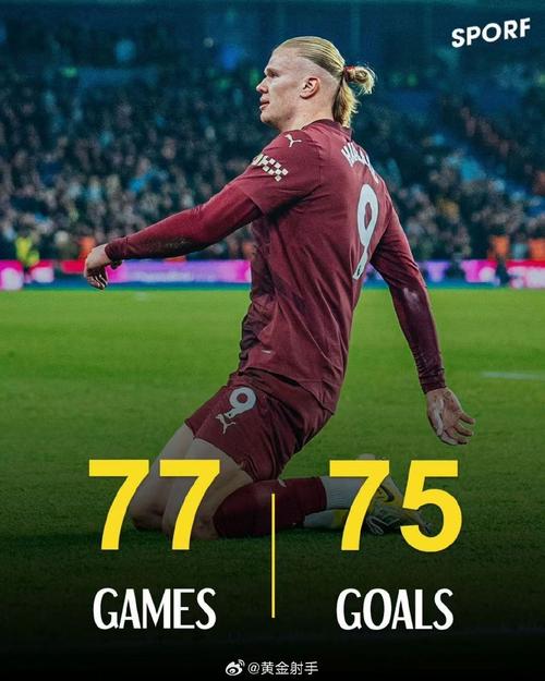 哈兰德欧冠连续四场双响